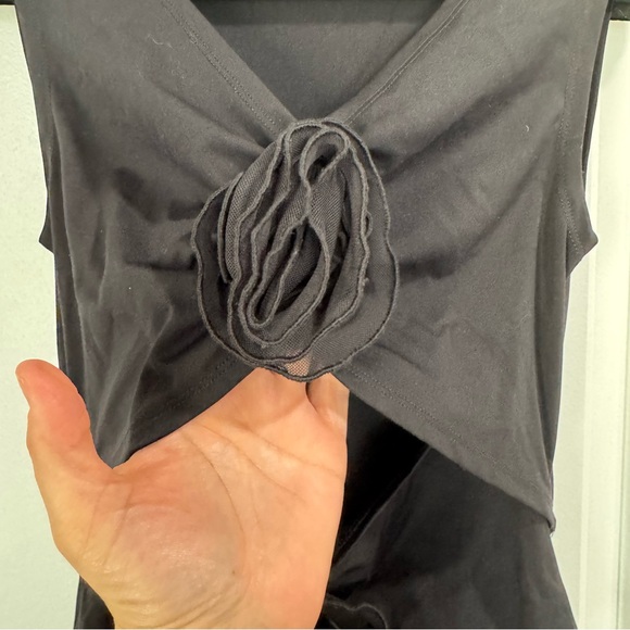 FP Movement Rosette Onesie One-Piece Black Yoga Workout Jumpsuit S - Picture 8 of 15